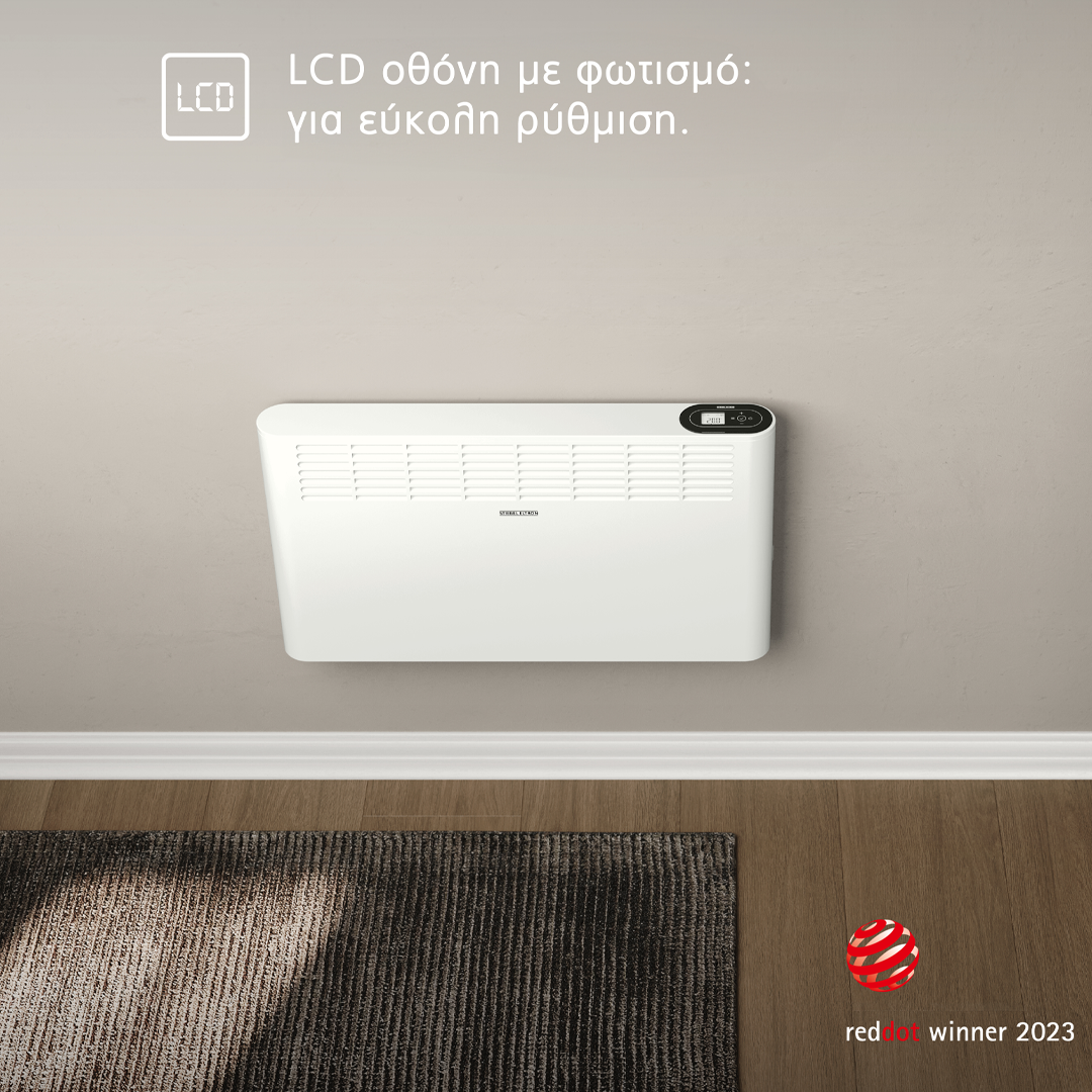 Οπίσθιος φωτισμός & LCD θερμοστάτης CNS Plus LCD