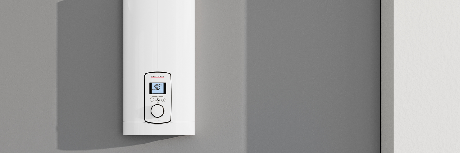 STIEBEL ELTRON DEL 18/21/24 Plus — ταχυθερμαντήρας για ξενοδοχεία και ενοικιαζόμενα με άμεσο ζεστό νερό και έλεγχο κατανάλωσης
