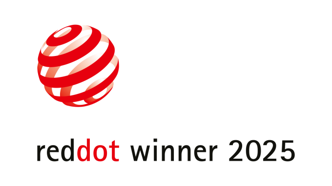 Red Dot Design Award Winner 2025